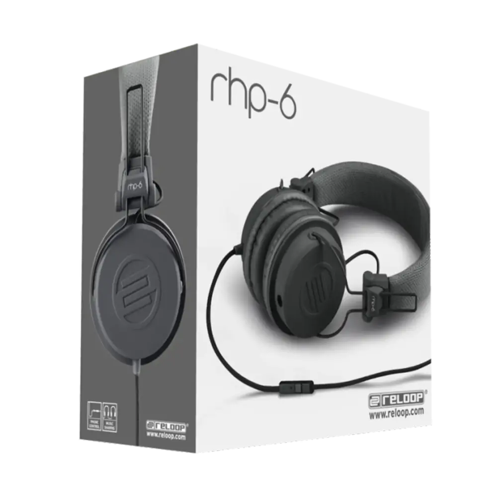 Reloop RHP-6 Grey Dinleme Kulaklık