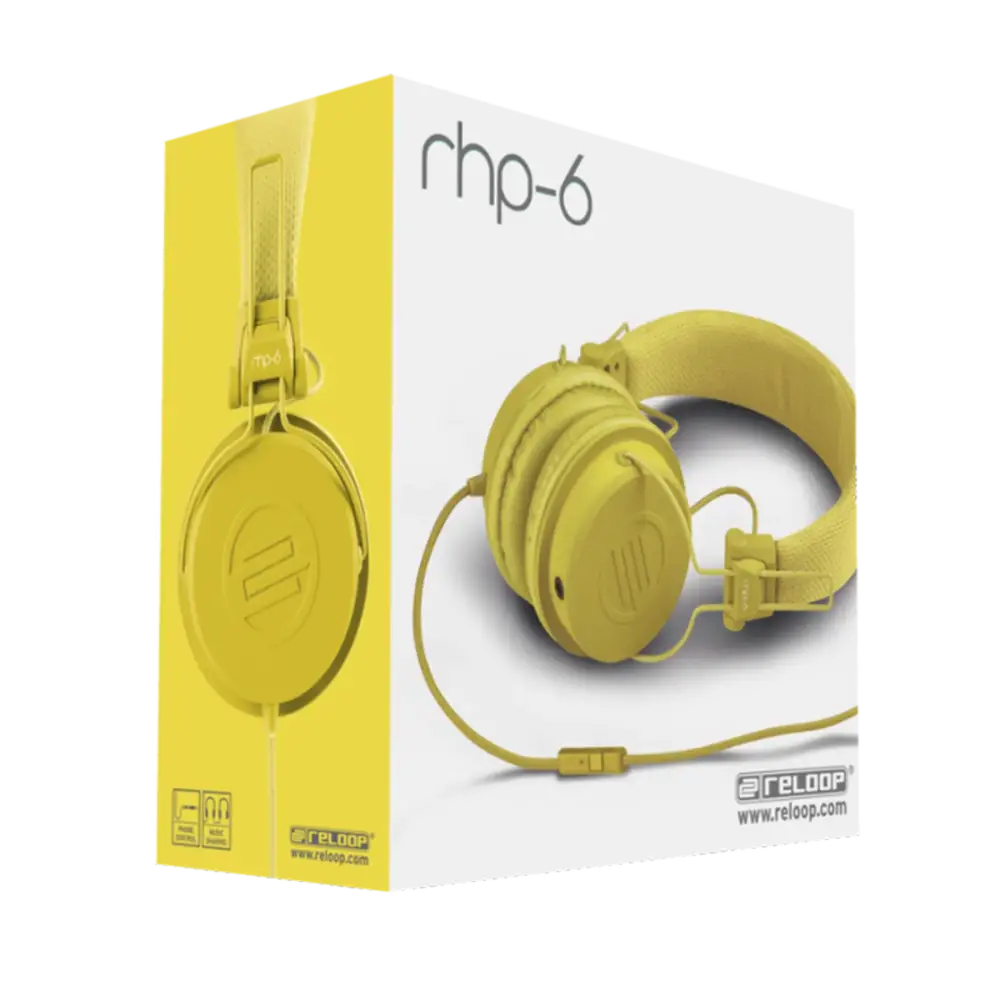 Reloop RHP-6 Yellow Dinleme Kulaklık