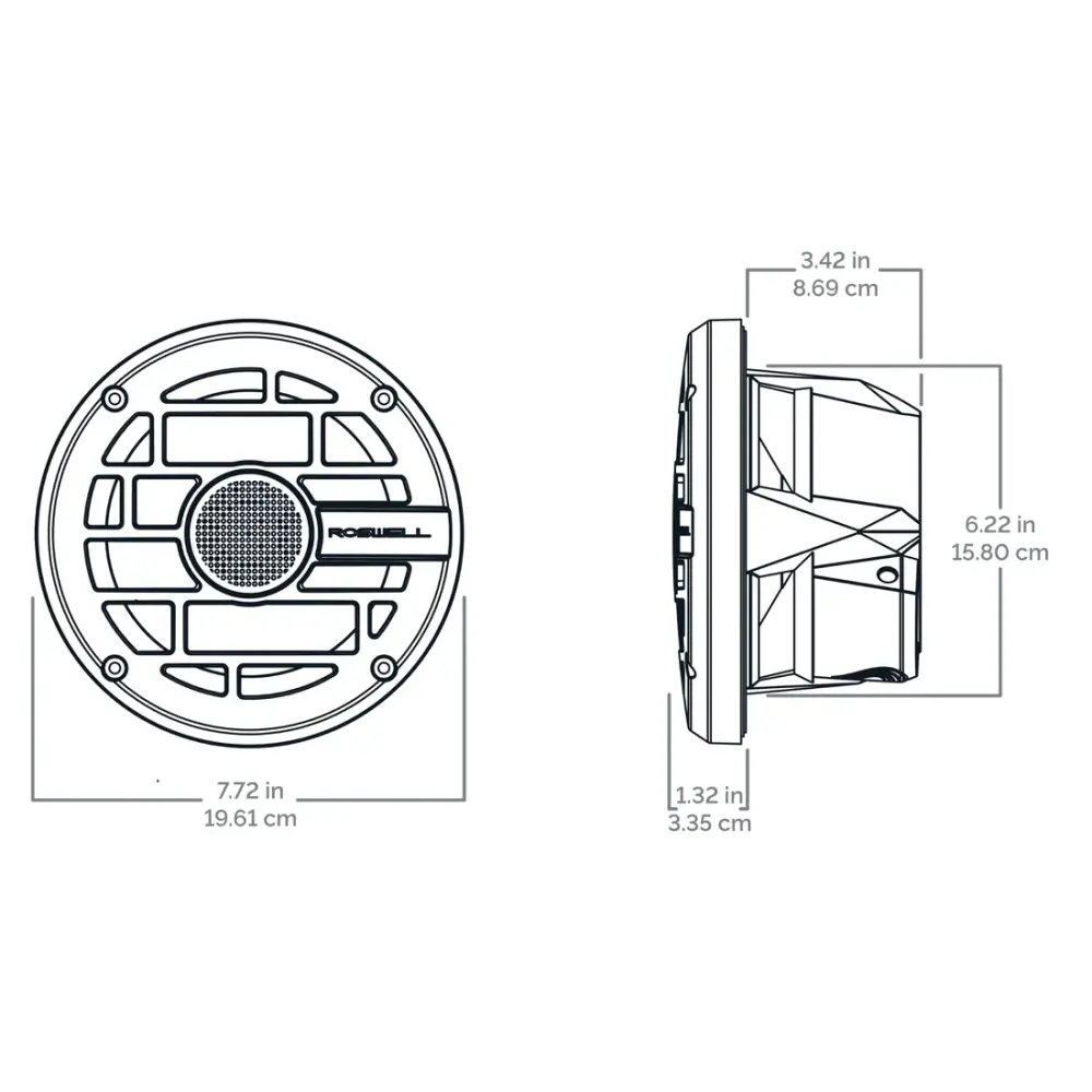 ROSWELL C920-1902 R 6.5 INC Bot-Tekne Hoparlör