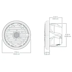 ROSWELL C920-21140-7.7 R1 Bot-Tekne Hoparlörü - Thumbnail