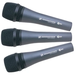 Sennheiser 3-PACK e835-S 3'lü Vokal Mikrofon Seti - Thumbnail