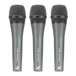 Sennheiser 3-PACK e835-S 3'lü Vokal Mikrofon Seti - Thumbnail