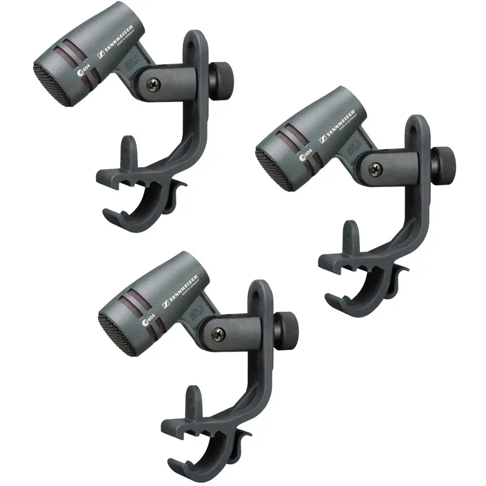 Sennheiser 3PACK e604 3'lü Enstrüman Mikrofon Seti