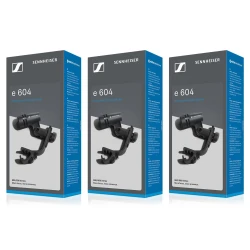 Sennheiser 3PACK e604 3'lü Enstrüman Mikrofon Seti - Thumbnail