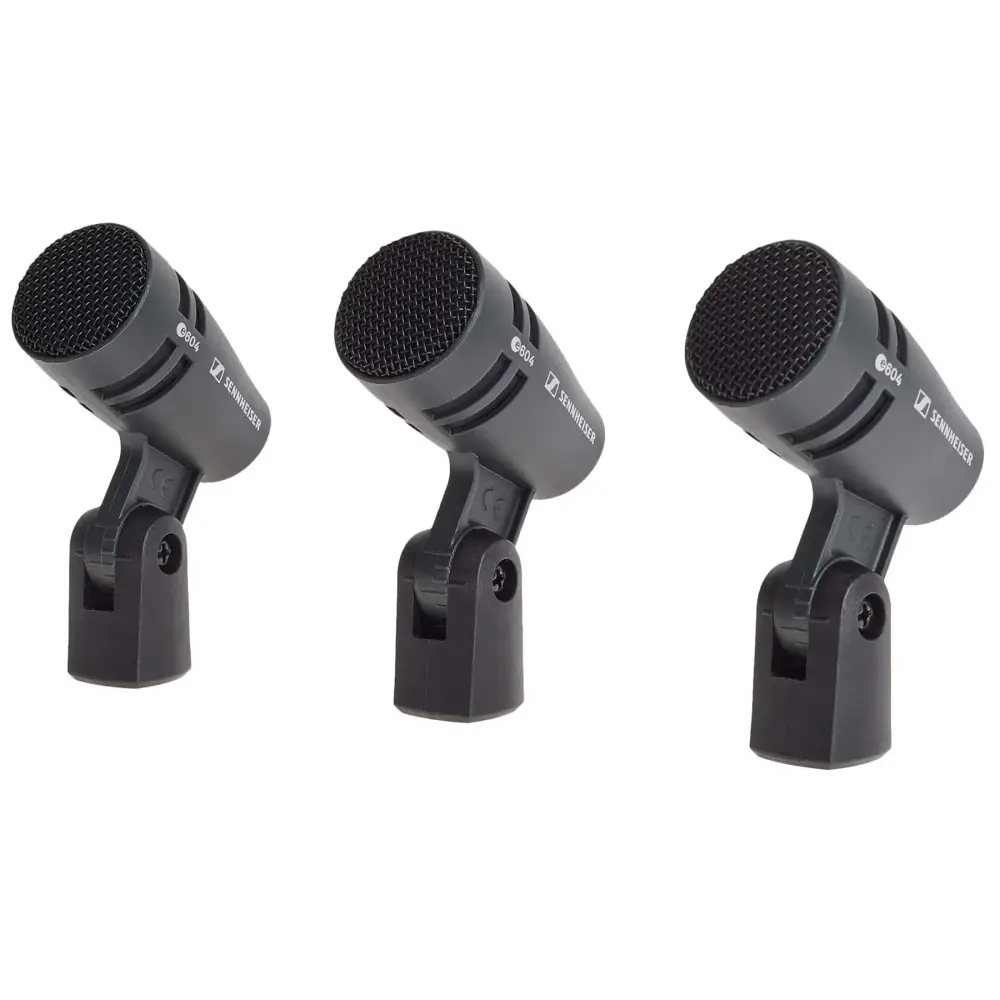 Sennheiser 3PACK e604 3'lü Enstrüman Mikrofon Seti