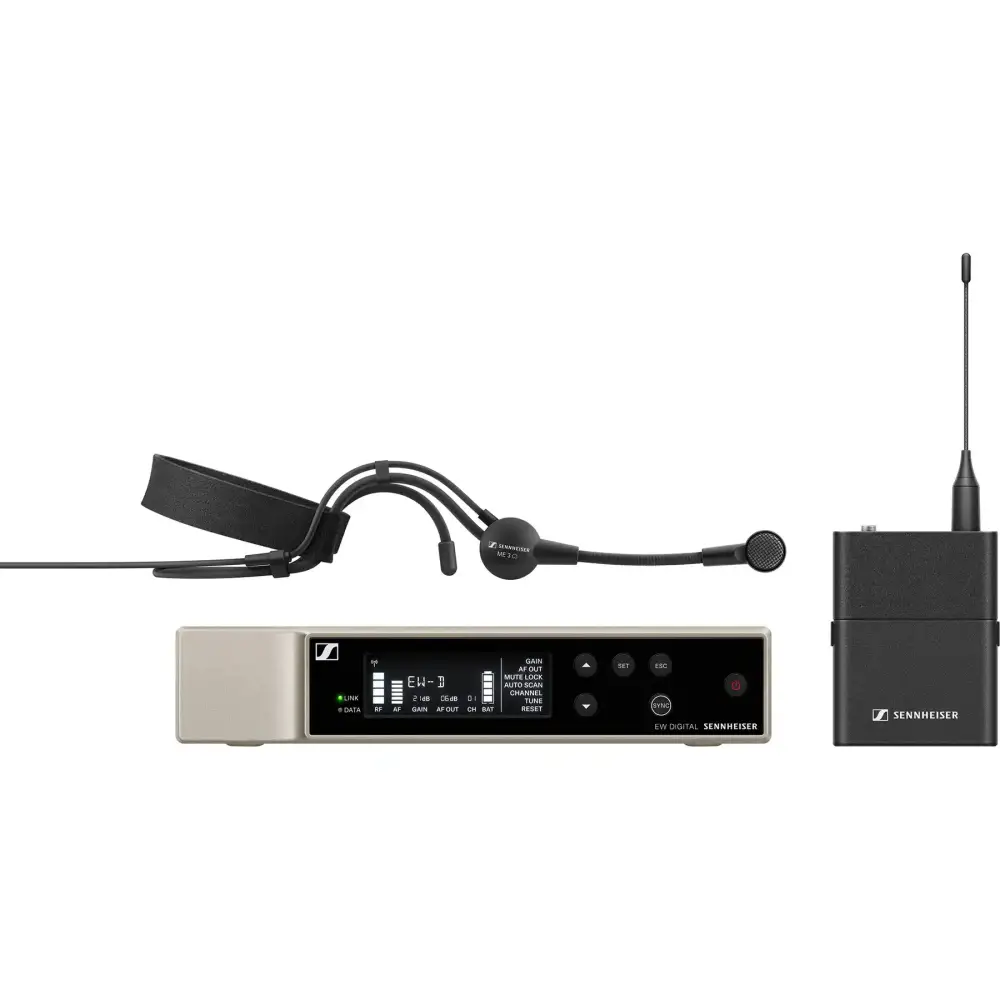 Sennheiser EW-D ME3 SET Kablosuz Headset Mikrofon Seti