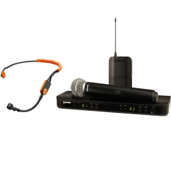 Shure BLX1288E/SM31 Kablosuz El + Headset Mikrofon Seti - Thumbnail