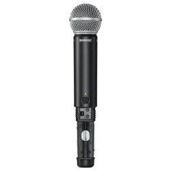 Shure BLX1288E/SM58 Kablosuz El + Headset Mikrofon Seti - Thumbnail