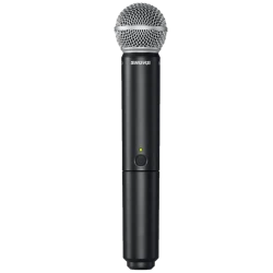 Shure BLX1288E/SM58 Kablosuz El + Headset Mikrofon Seti - Thumbnail