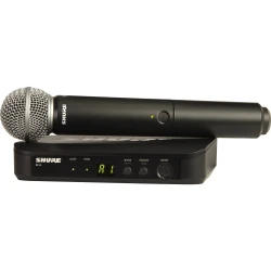 Shure - Shure BLX24E/SM58 Kablosuz Vokal Mikrofon Seti