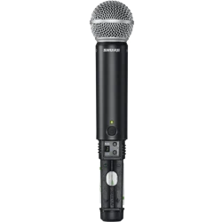 Shure BLX288E/SM58 Kablosuz 2'li Vokal Mikrofon Seti - Thumbnail