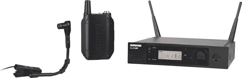Shure GLXD14RE/B98 Kablosuz Üflemeli Çalgı Mikrofon Seti