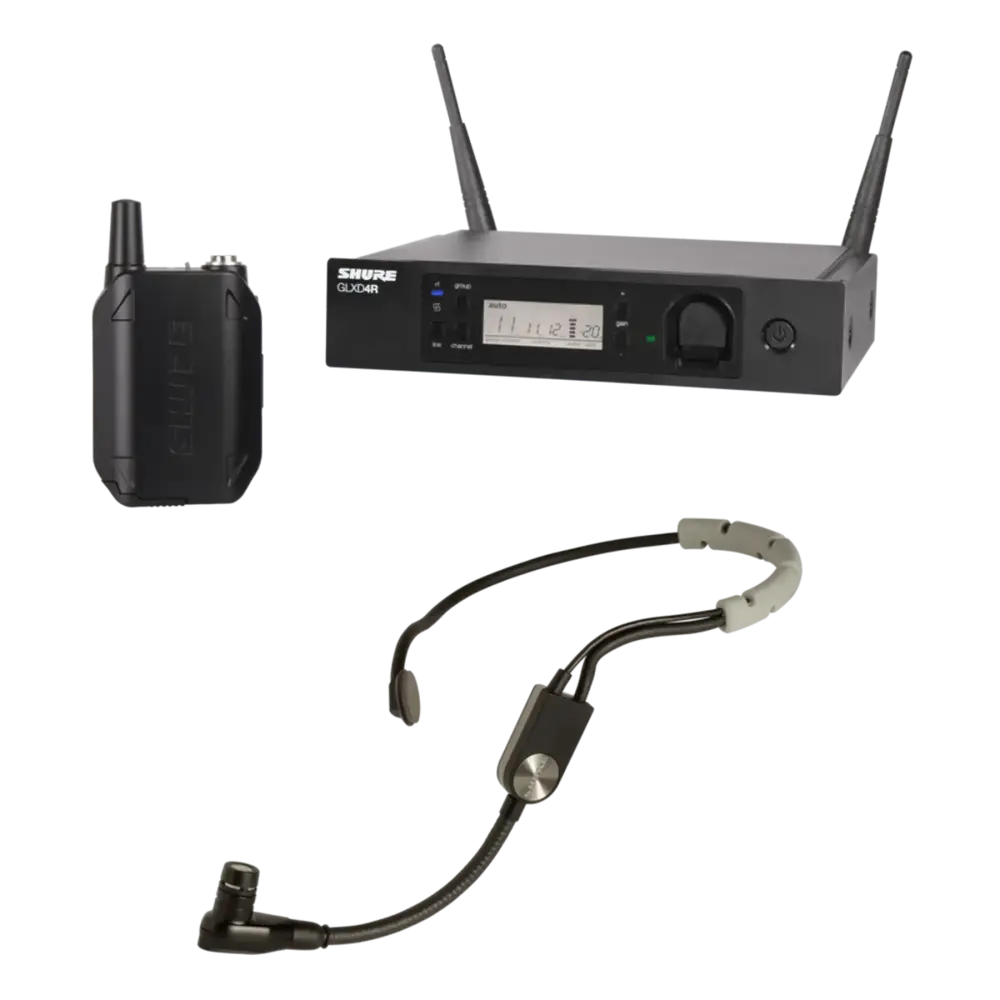 Shure GLXD14RE/SM35 Kablosuz Headset Mikrofon Seti
