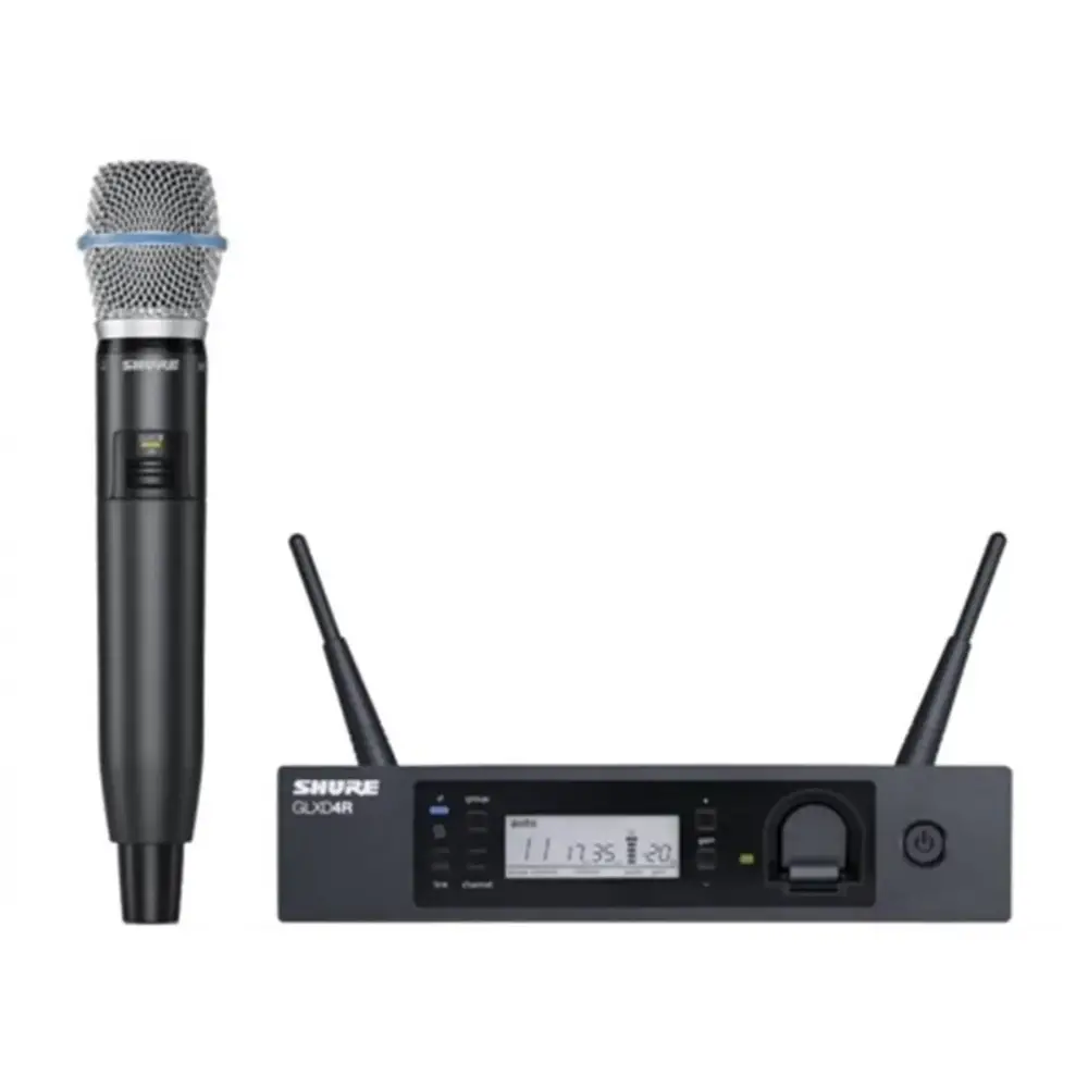 Shure GLXD24RE/B87A Kablosuz Vokal Mikrofon Seti