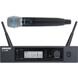 Shure GLXD24RE/B87A Kablosuz Vokal Mikrofon Seti - Thumbnail