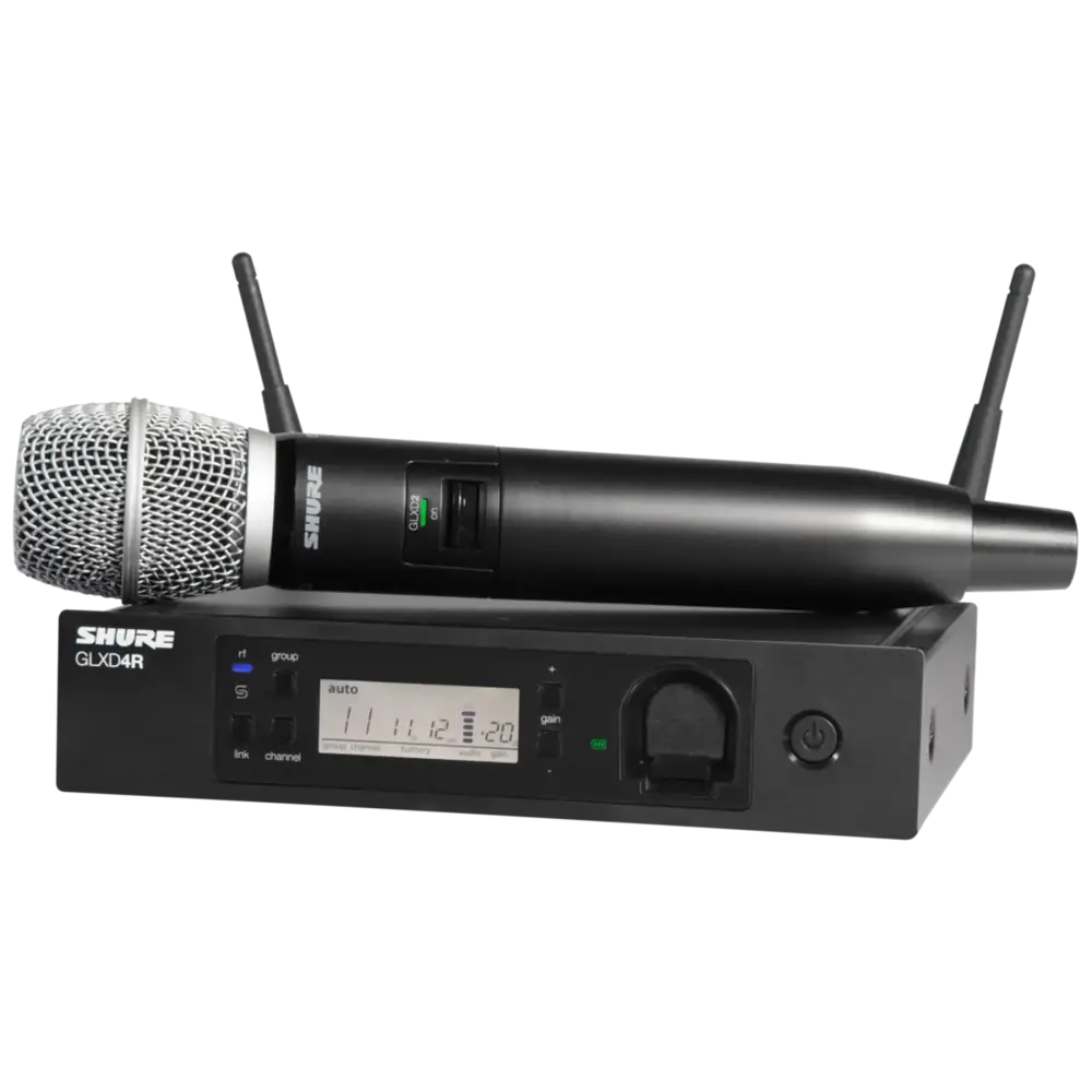 Shure GLXD24RE/SM86 Kablosuz Vokal Mikrofon Seti