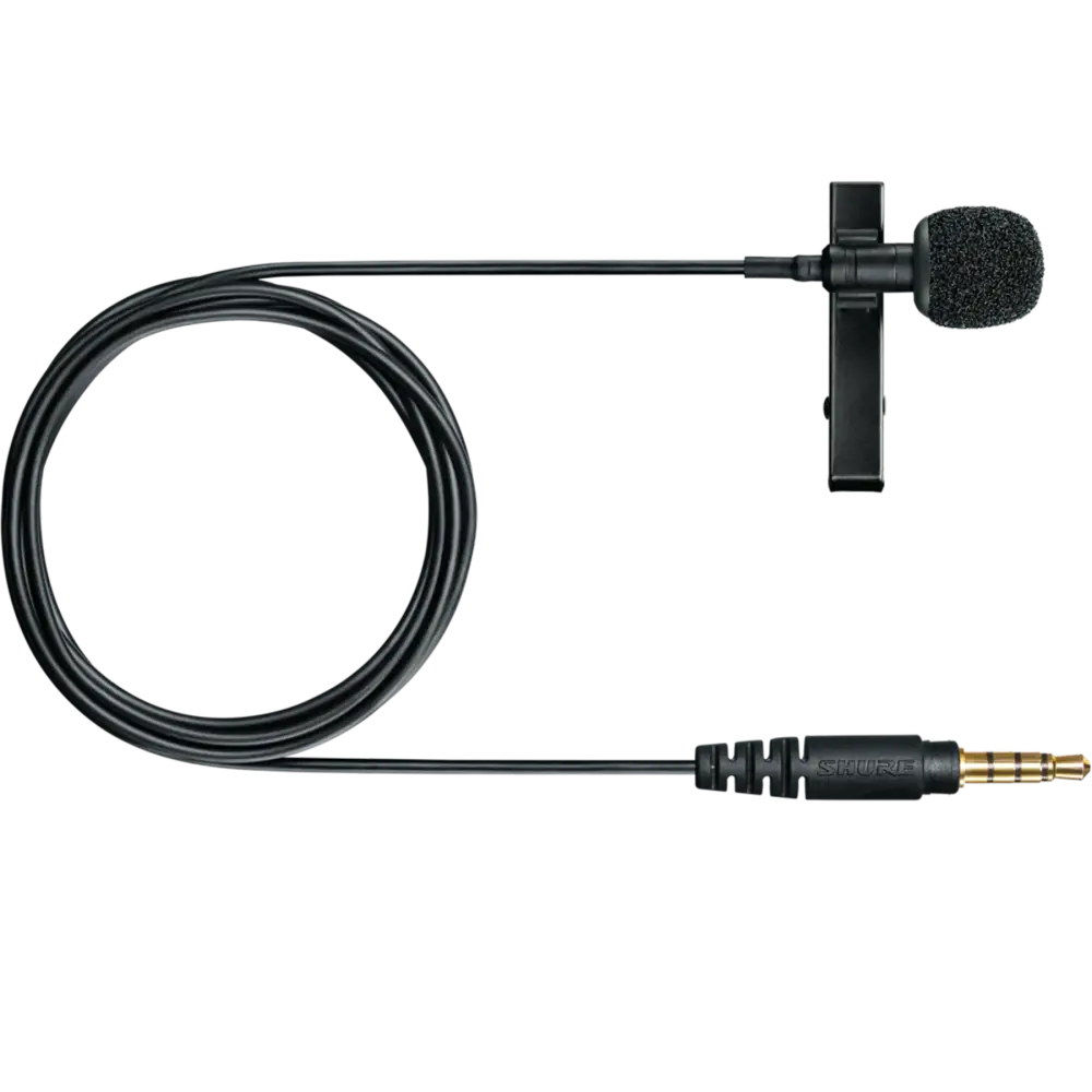 Shure MVL-3.5MM Condenser Yaka Mikrofonu