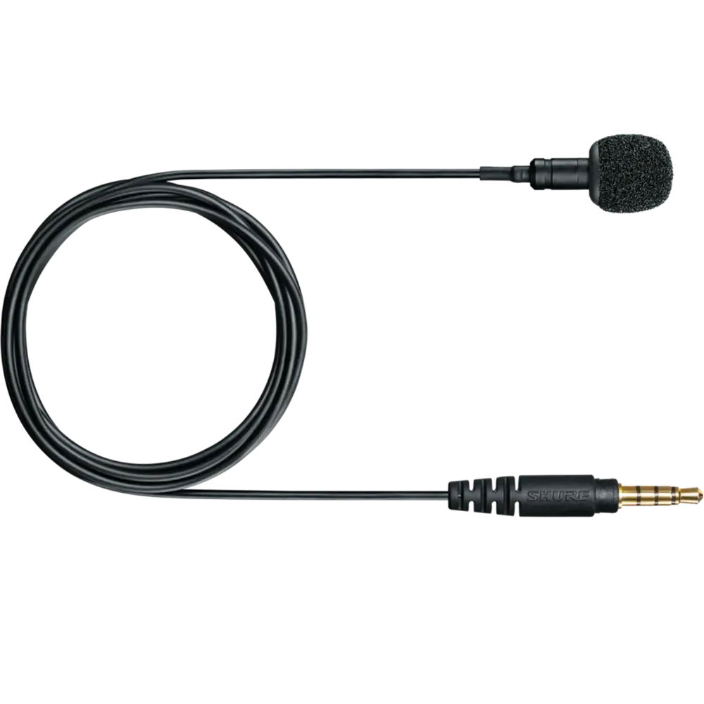 Shure MVL-3.5MM Condenser Yaka Mikrofonu