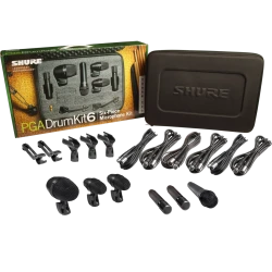 Shure - Shure PGADRUMKIT6 Davul Mikrofon Seti