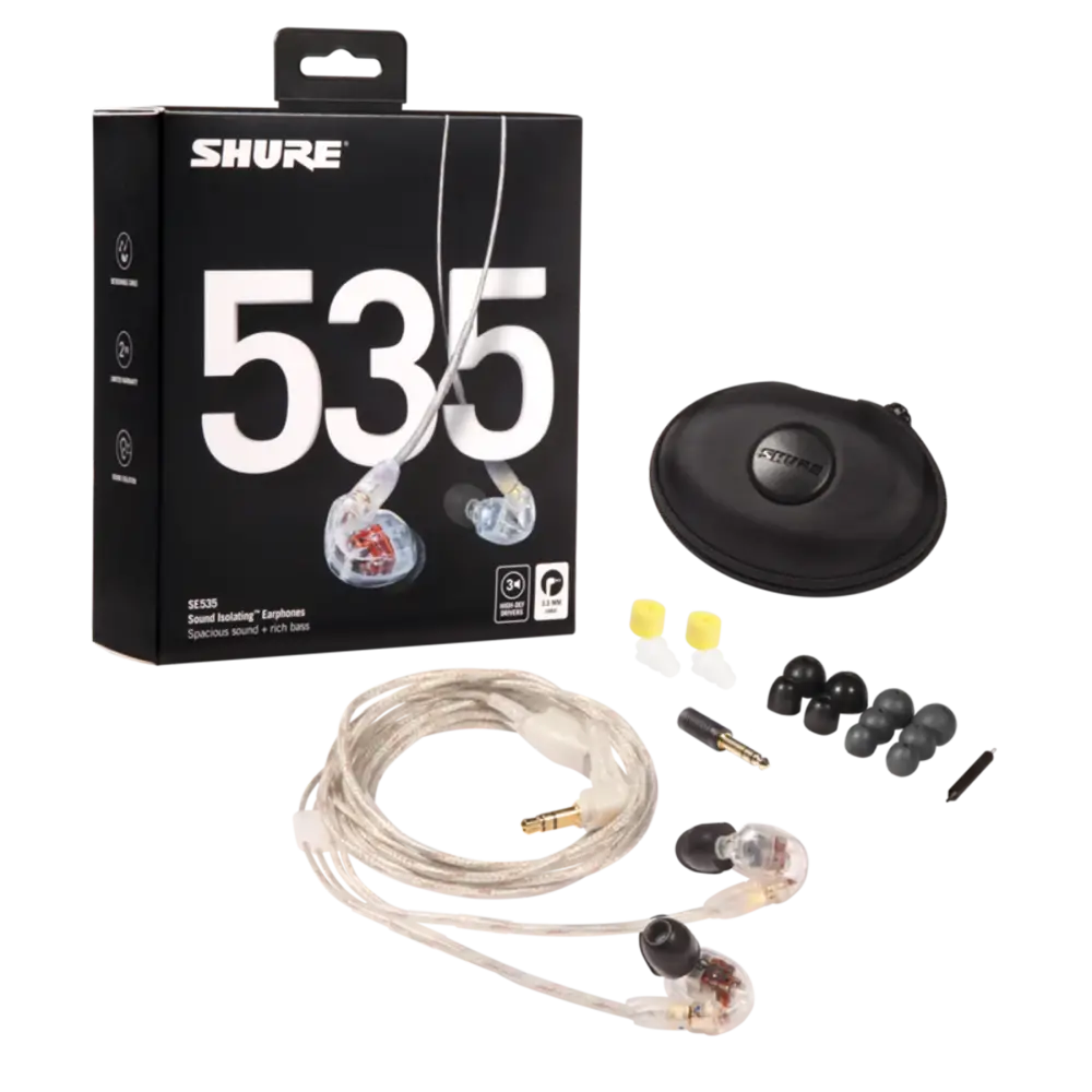 Shure SE535-CL-EFS Kulak içi Referans Kulaklık