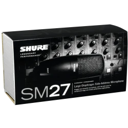 Shure SM27-LC Condenser Stüdyo Mikrofon Seti - Thumbnail