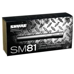 Shure SM81-LC Condenser Vokal Mikrofon - Thumbnail