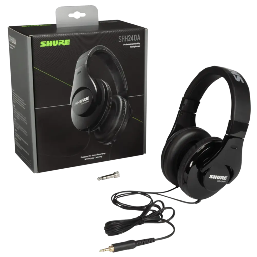 Shure SRH240A Stüdyo Referans Kulaklık