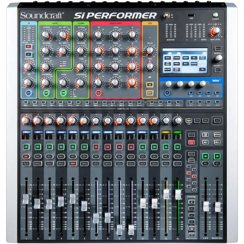 Soundcraft SI PERFORMER 1 Dijital Ses ve Işık Mikseri