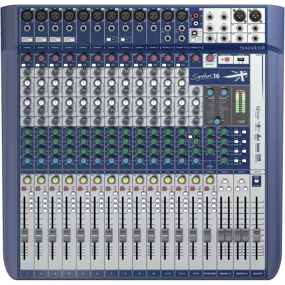 Soundcraft SIGNATURE 16 Analog Mikser