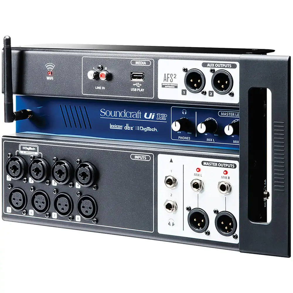 Soundcraft UI12 Rack Tipi Dijital Mikser