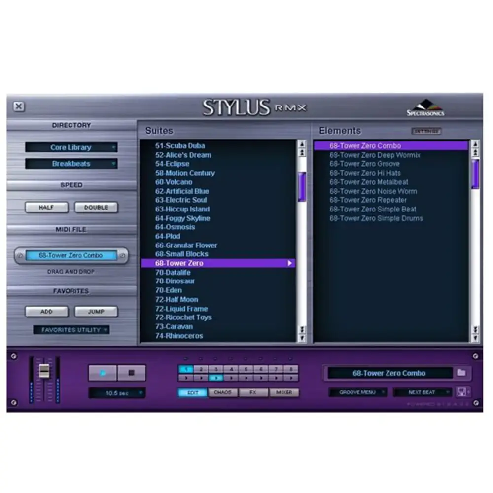 Spectrasonics Stylus RMX Expanded Yazılım