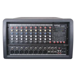 Spekon - Spekon Cube-88 8 Kanal Power Mixer 2x300 Watt Spekon - Spekon Cube-88 8 Kanal Power Mixer 2x300 Watt