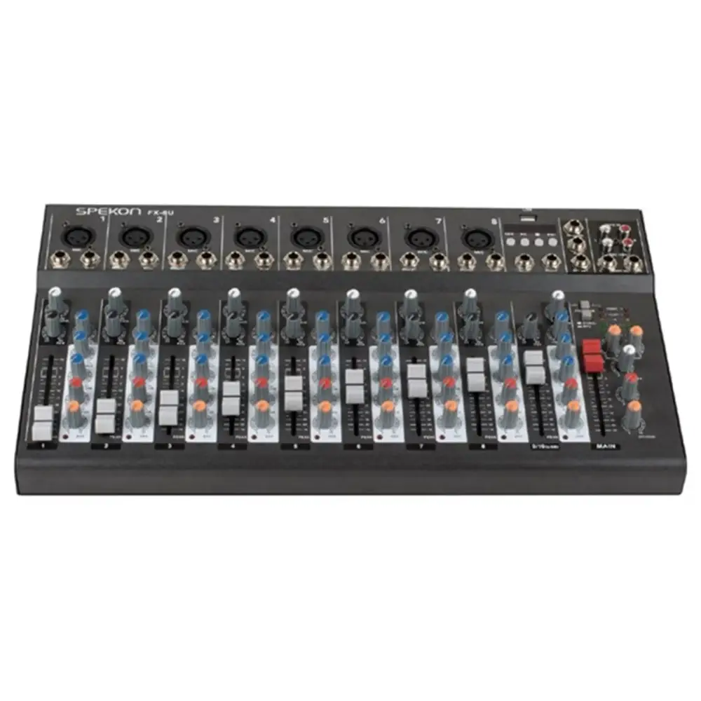 Spekon FX-8U 10 Kanal Efektli Mikser