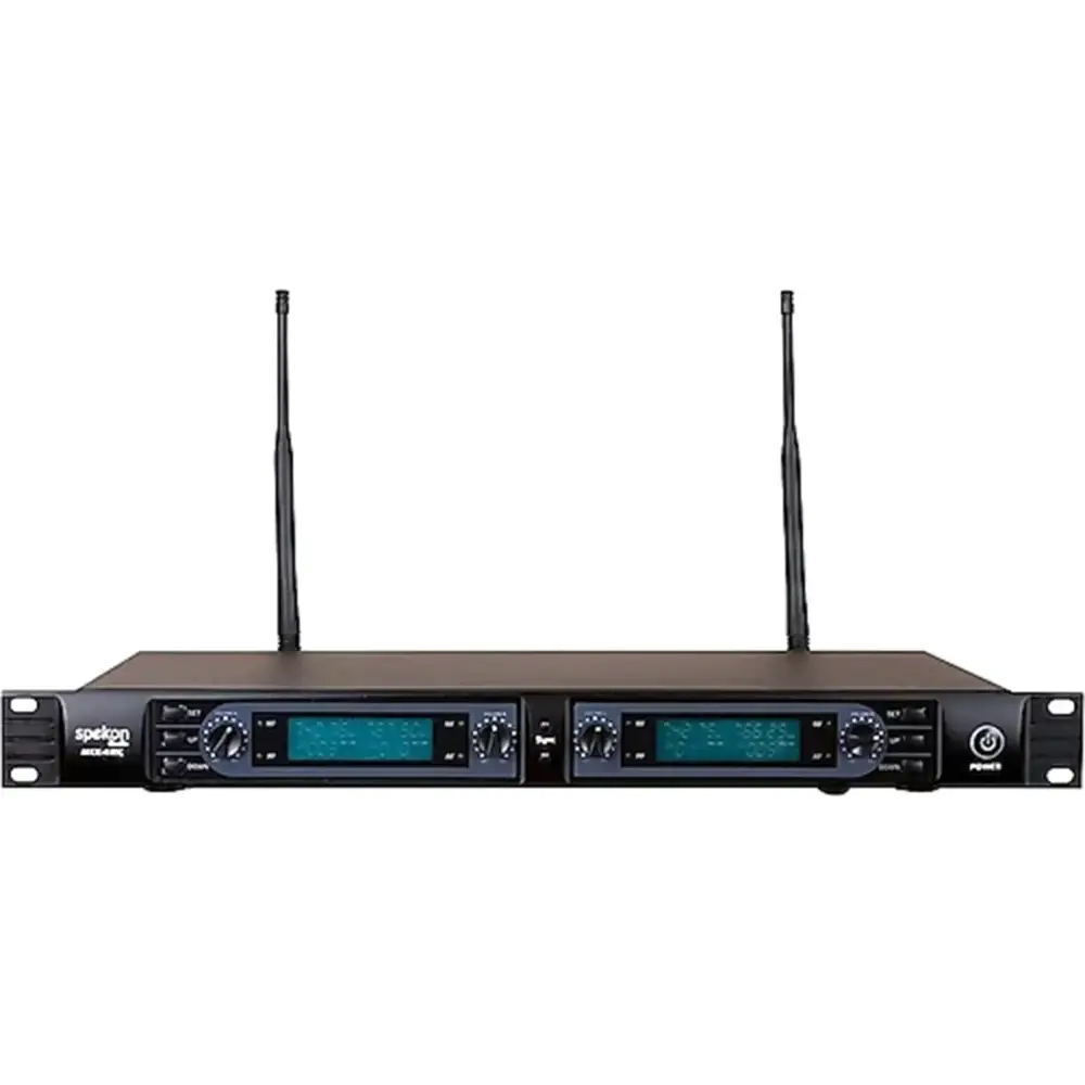 Spekon MIX-4RC 4'lü UHF Kablosuz Mikrofon Alıcısı