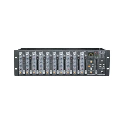 Spekon - Spekon Rack-8U 12 Kanal Rack tipi Mikser
