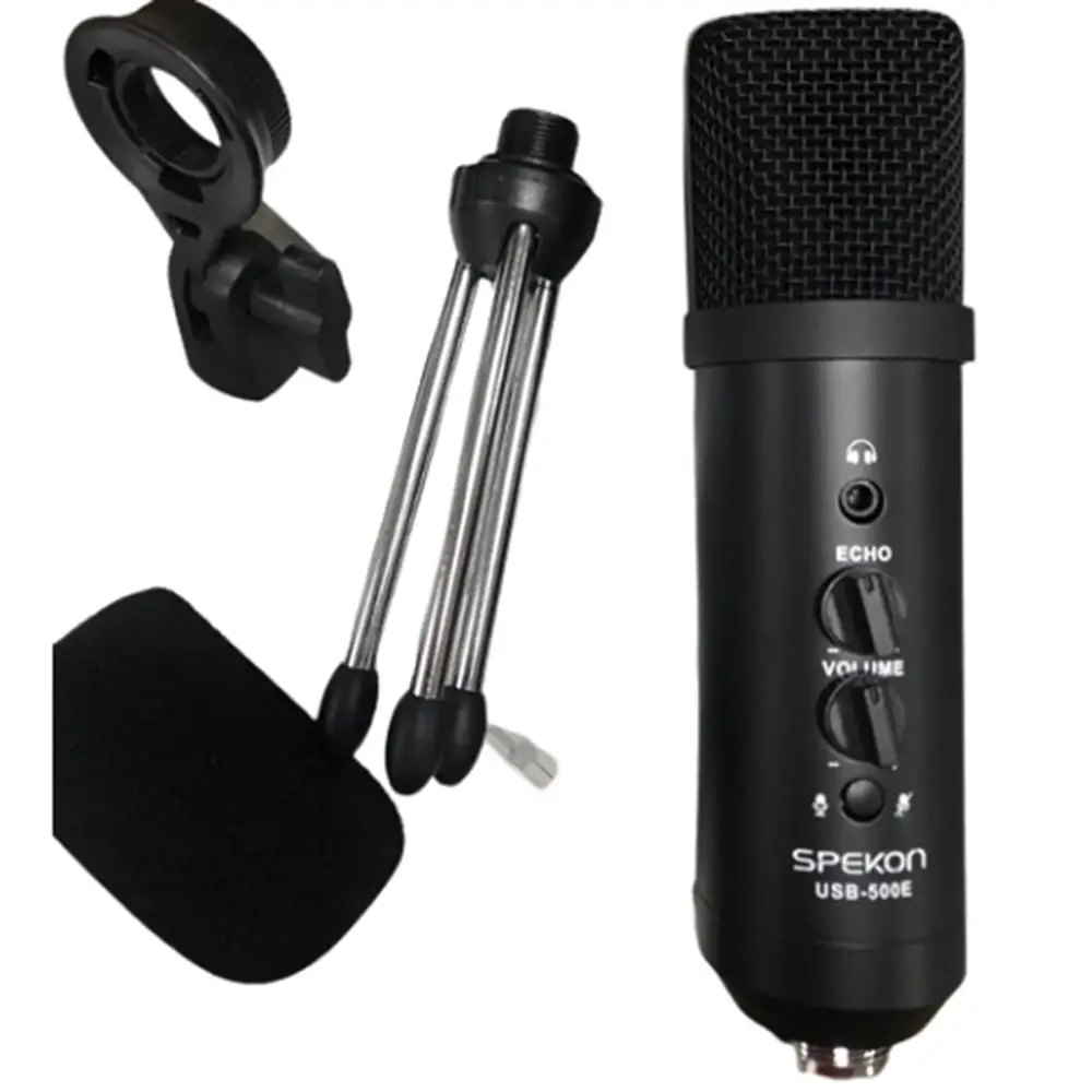 Spekon USB500E USB Condenser Mikrofonu