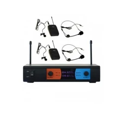 Spekon - Spekon Vocal 10 2'li Yaka ve Headset Mikrofon Seti Spekon - Spekon Vocal 10 2'li Yaka ve Headset Mikrofon Seti