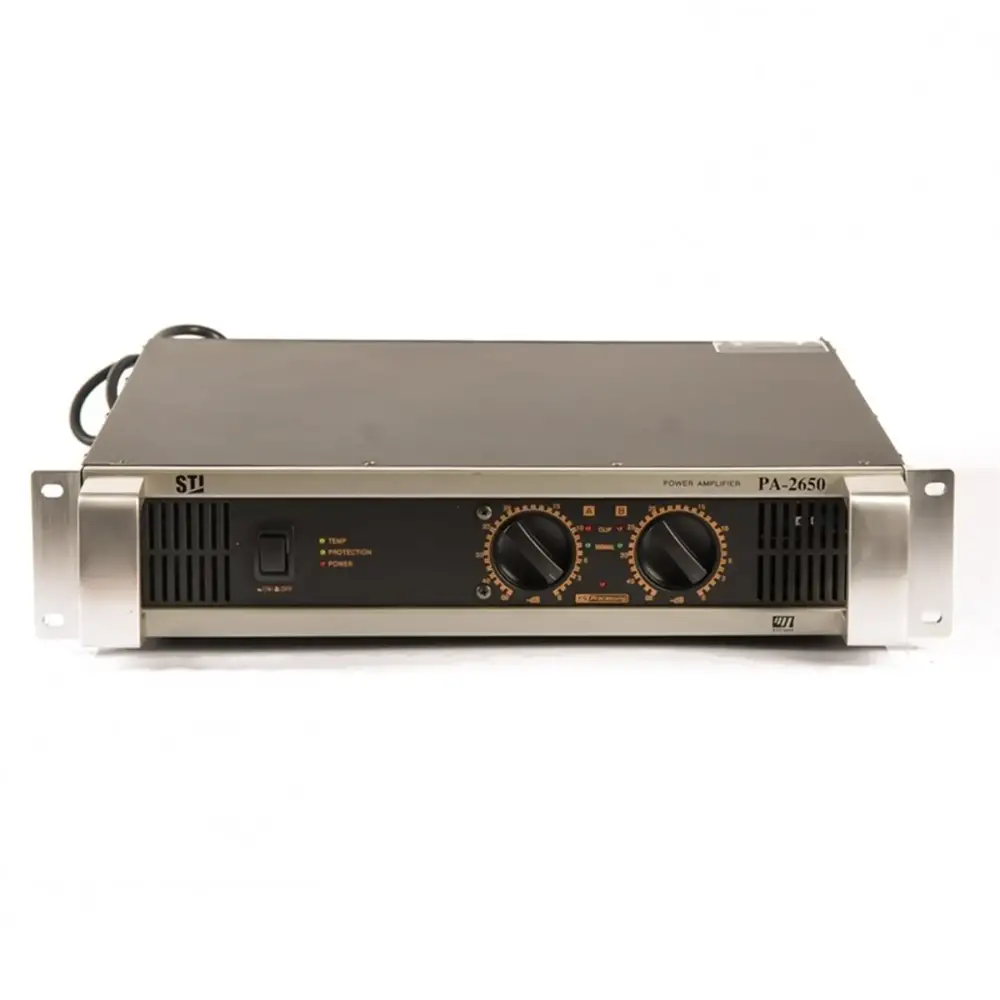 STI PA 2650 Kanal Power Amfi 2x650 Watt