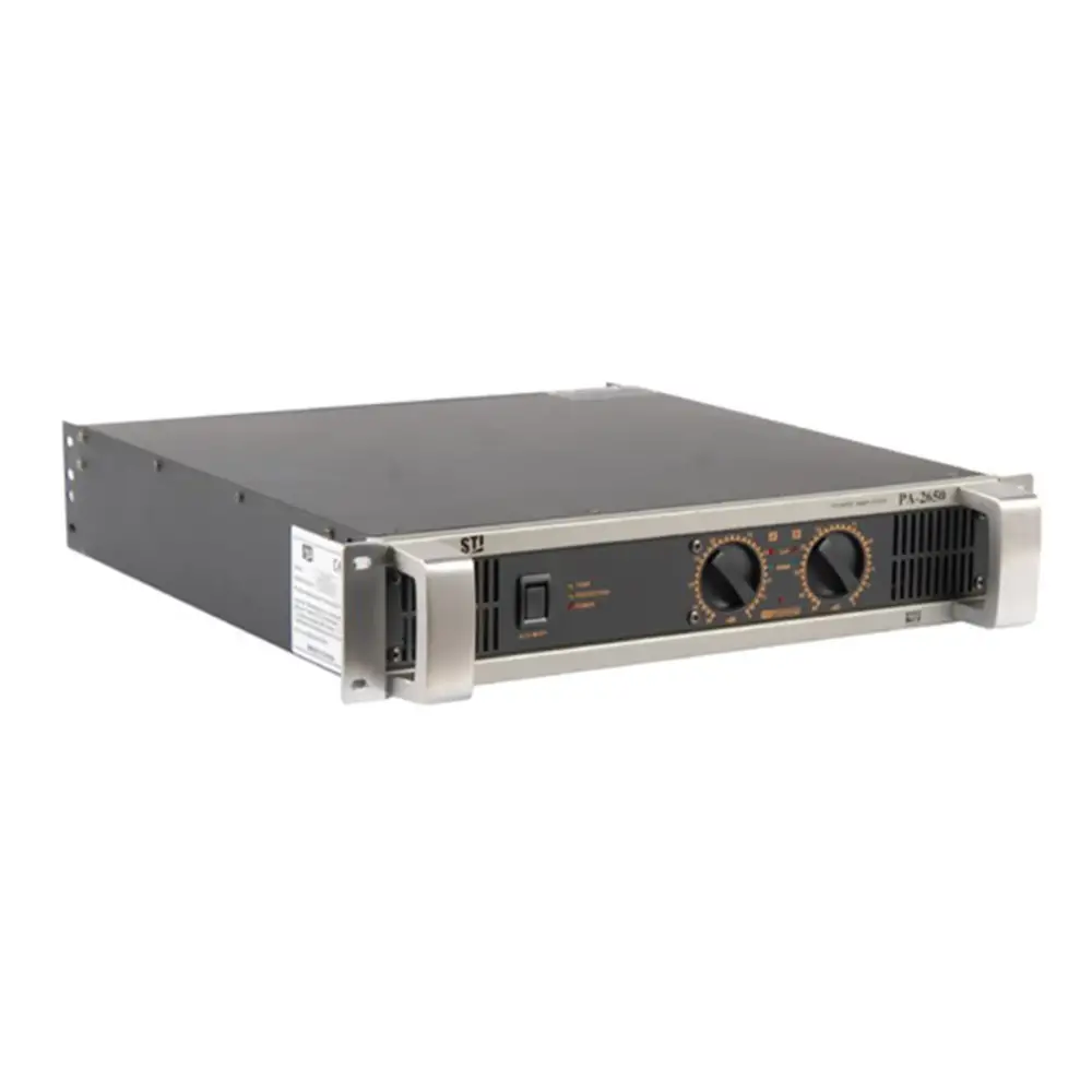 STI PA 2650 Kanal Power Amfi 2x650 Watt