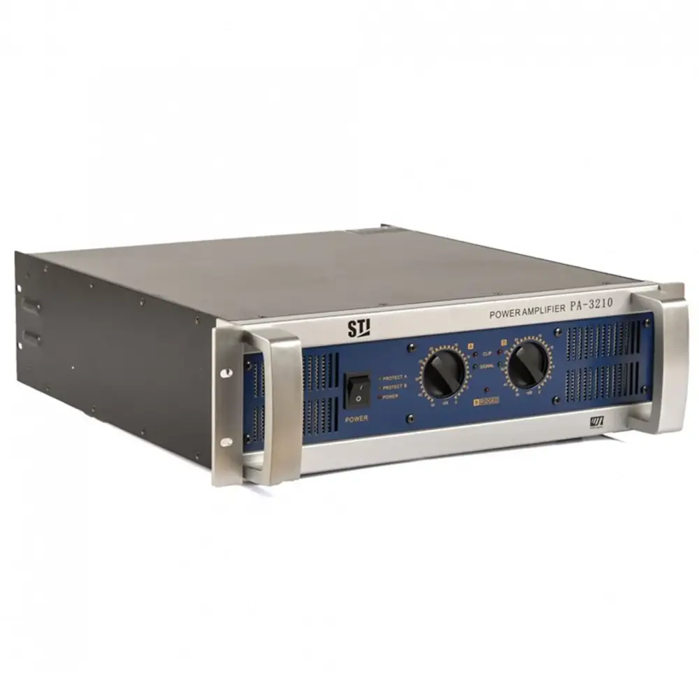 STI PA 3210 2 Kanal Power Amfi 2x2100 Watt