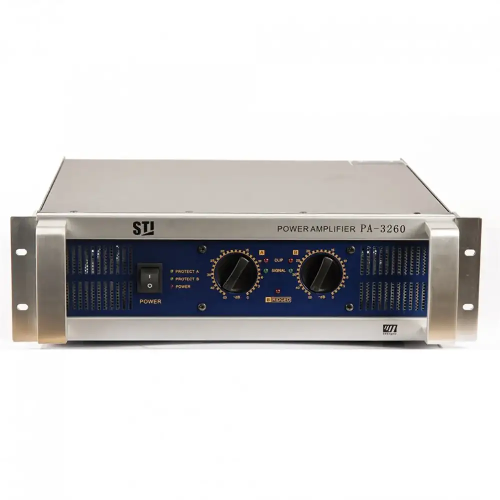 STI PA 3260 2 Kanal Power Amfi 2x2600 Watt