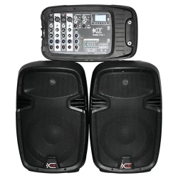 STI - STI PASS XLR PA Hoparlör Seti Bluetooth USB STI - STI PASS XLR PA Hoparlör Seti Bluetooth USB