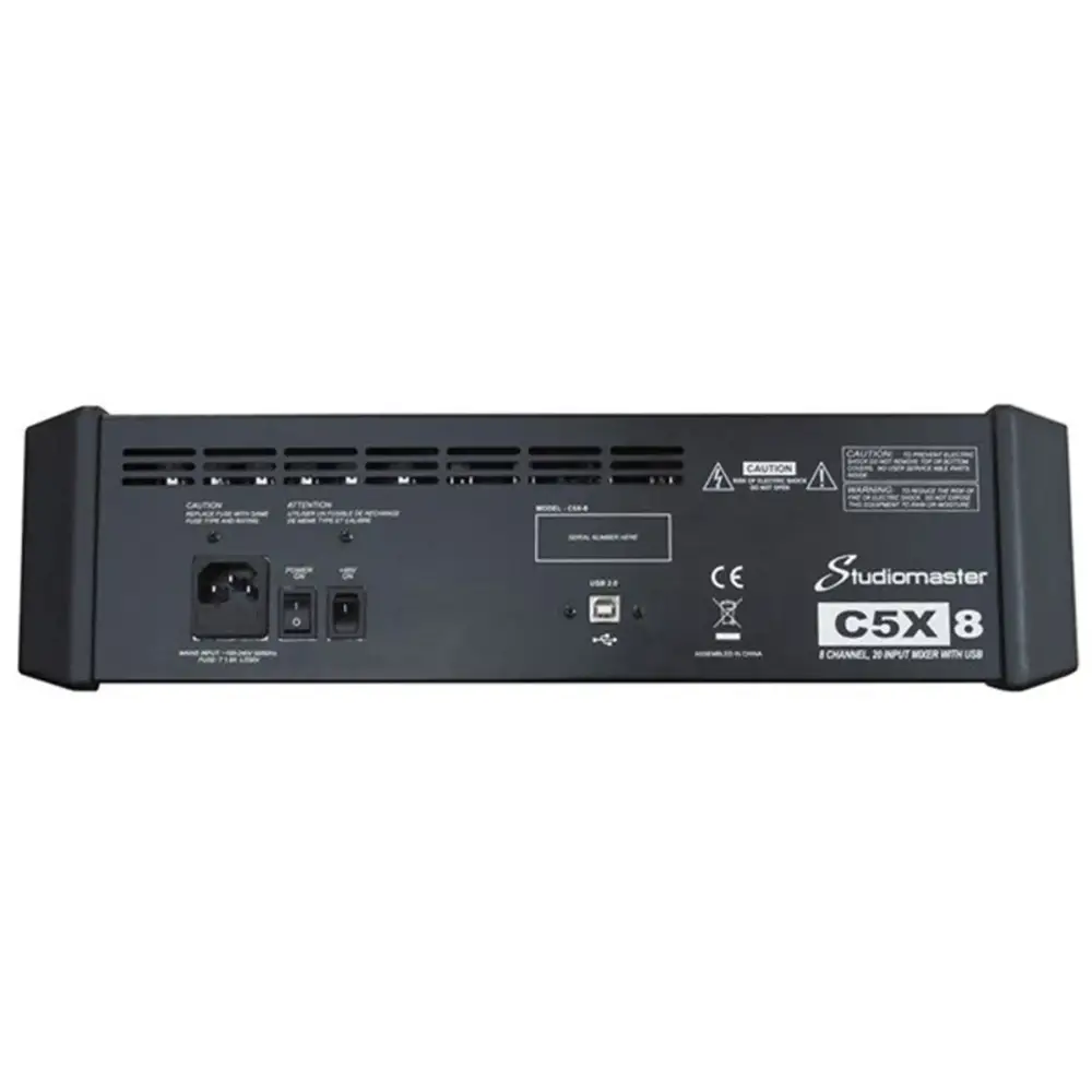 Studiomaster C5x 8 8 Kanal Efektli Analog Mikser