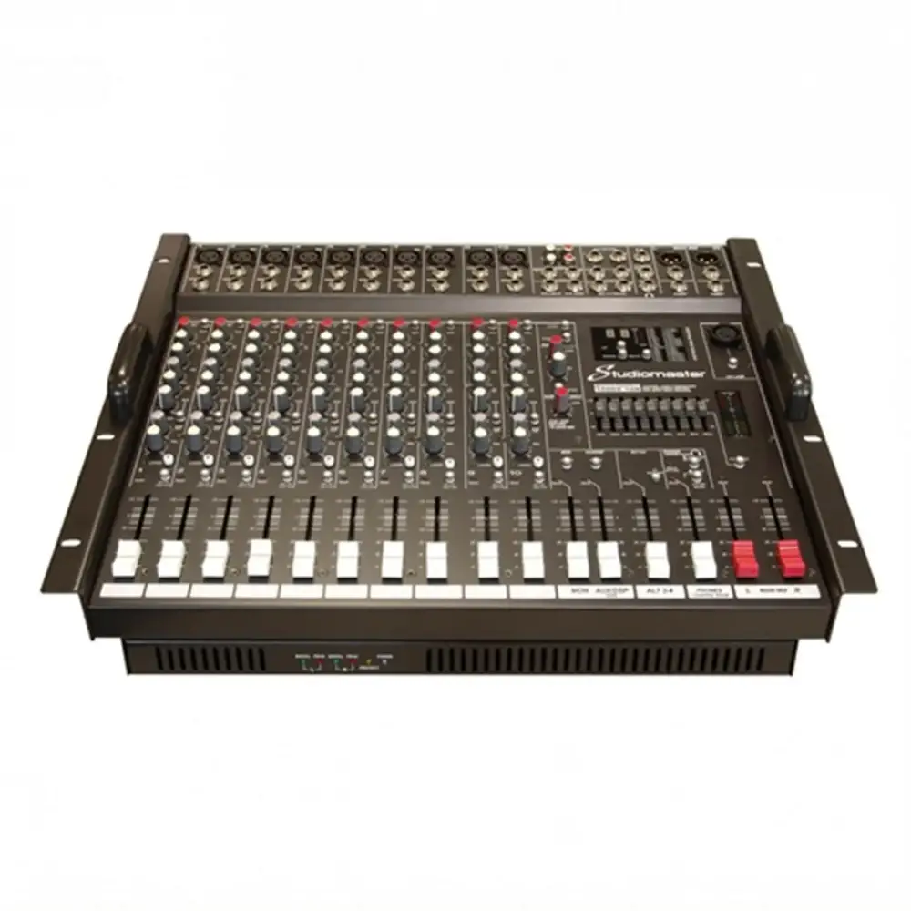 Studiomaster PH 1000X 10R 10 Kanal Power Mikser 2x500 Watt