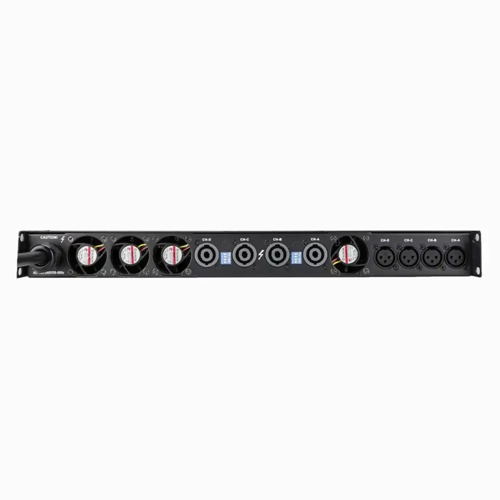 Studiomaster QX4-8000 4 Kanal Power Amfi 4x2000 Watt
