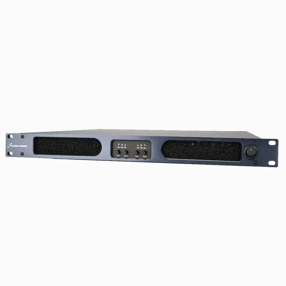 Studiomaster QX4-8000 4 Kanal Power Amfi 4x2000 Watt