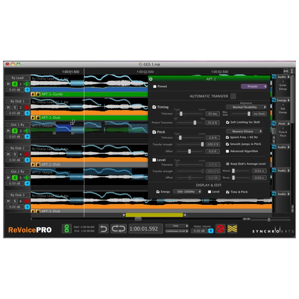 Synchro Arts Revoice Pro 3 Yazılım