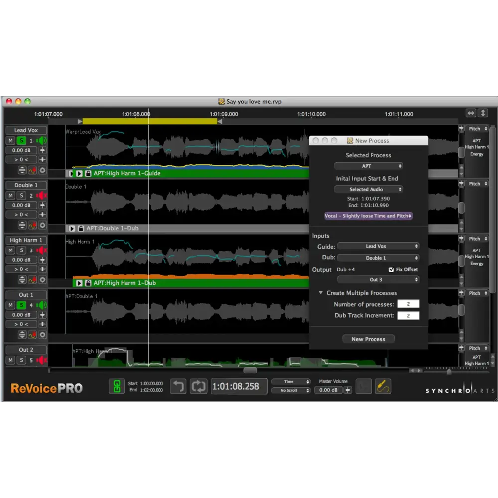 Synchro Arts Revoice Pro 3 Yazılım