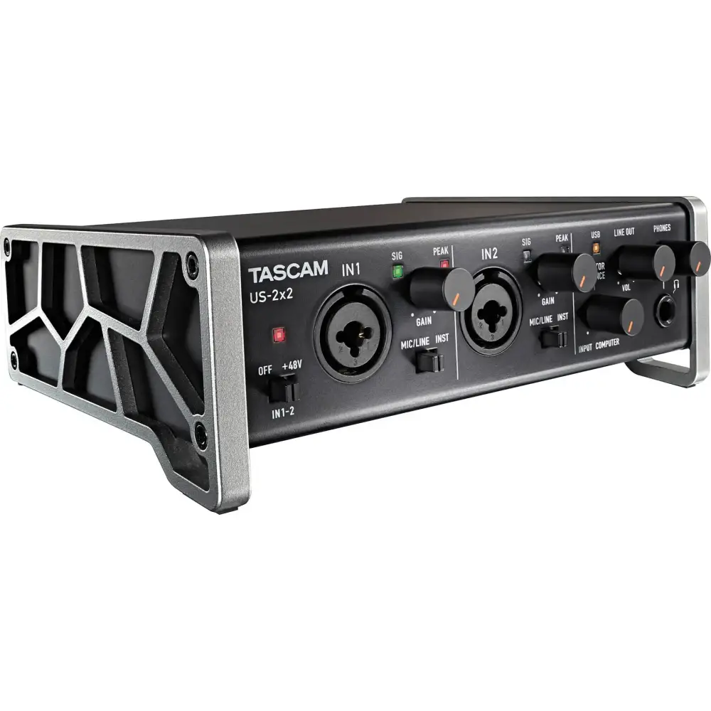 TASCAM US-2X2TP-CU USB Stüdyo Kayıt Paketi