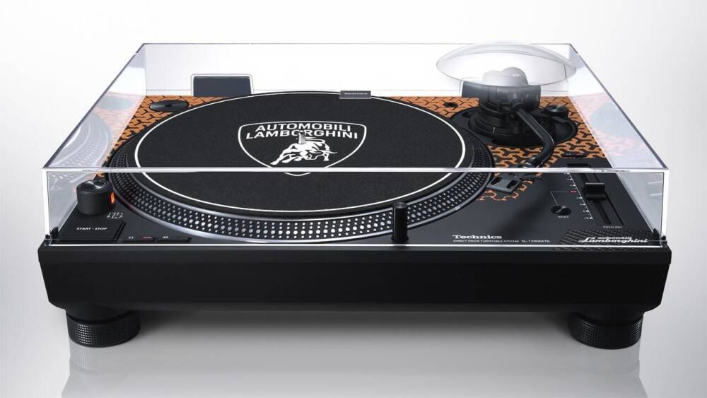 Technics SL-1200M7BEY Special Edition Lamborghini Turntable Turuncu